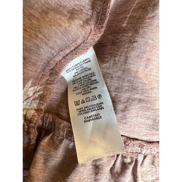 Loft Midi Palm Tree Dress - Picture 9 of 9